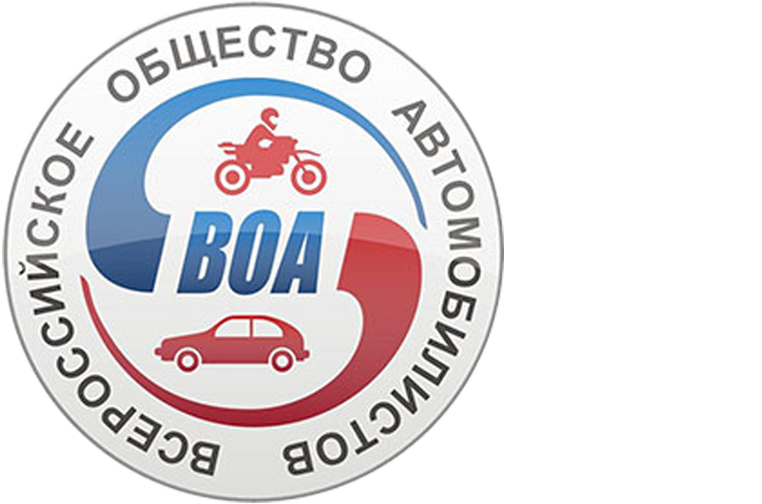Логотип автошколы ВОА